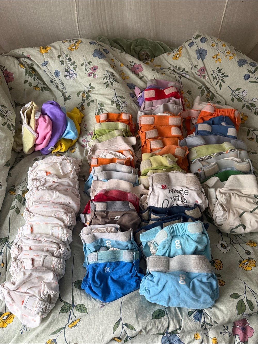 Assorted Reusable Kids Cloth Pants/Diapers NB to 2t lot g diapers